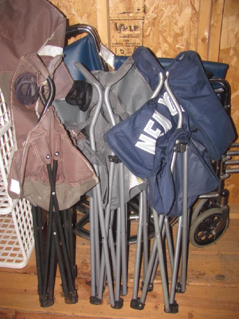 Folding Chairs & Wheel Chair (1 of 2)