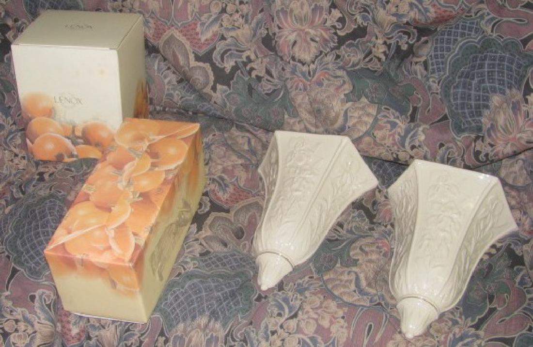 Lenox Wall Pocket` Lot (1 of 3)
