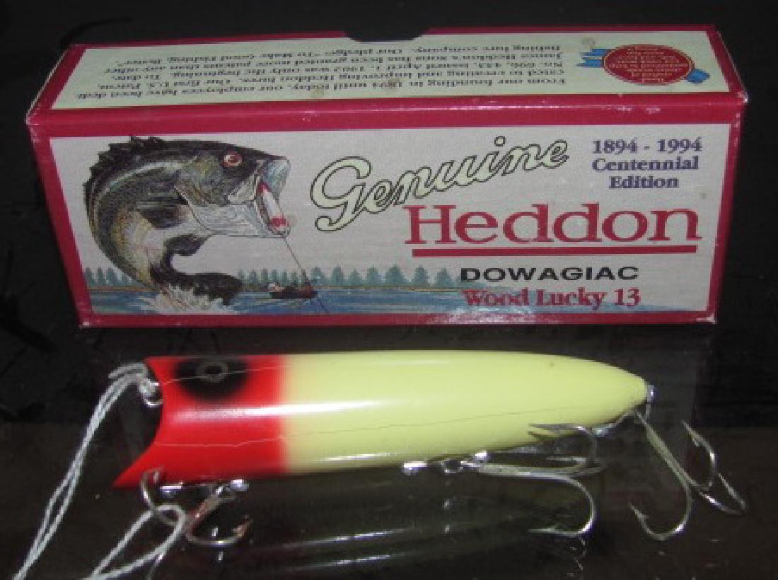 Heddon DOWAGIAC Wood Lucky 13 ルアー・フライ Heddon DOWAGIAC