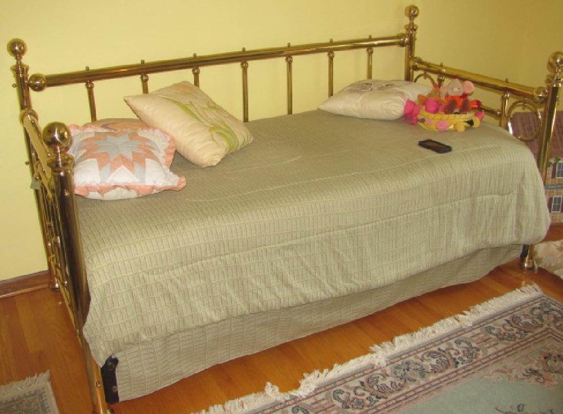 Brass Day Bed: Brass Day Bed