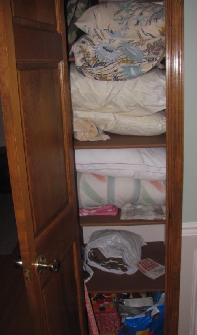 Contents of Closet: Includes Sewing Kit & Misc.