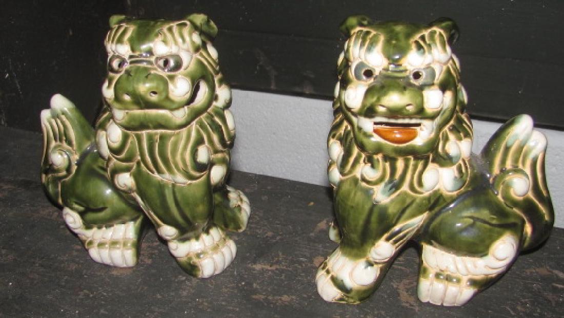 Foo Dogs & Oriental Figures (1 of 3)