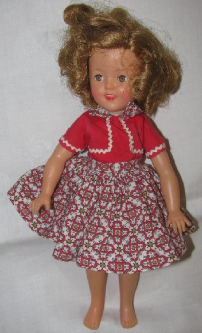 Ideal Shirley Temple Doll: 12" Rubber