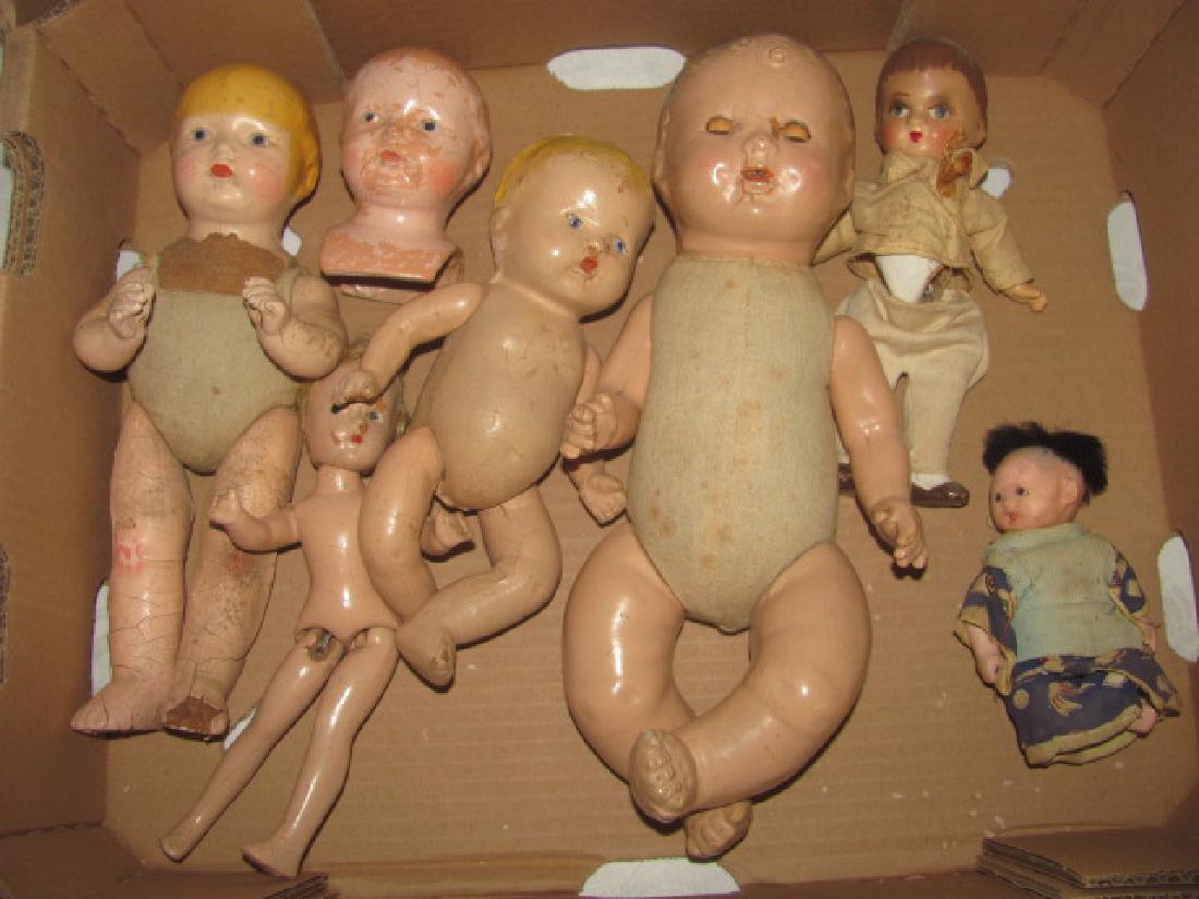 7 Composition Dolls (1 of 4)