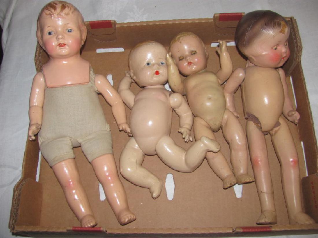 4 Composition Dolls (1 of 5)