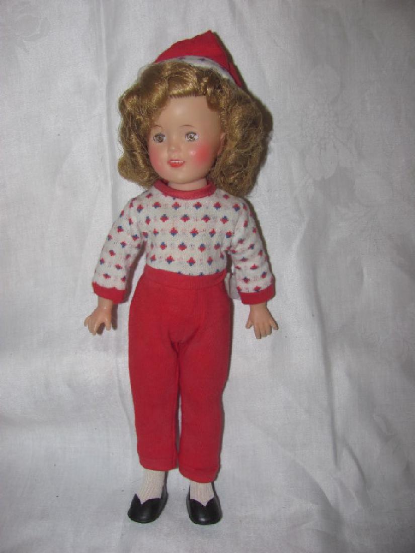 12" Rubber Ideal Shirley Temple Doll: 12" Rubber
