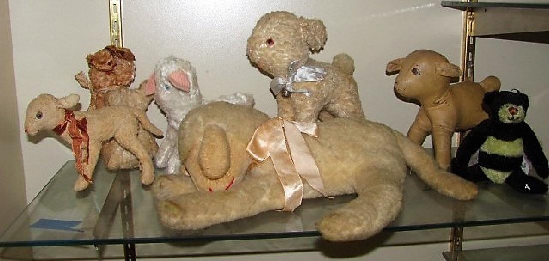 Antique & Vintage Stuffed Animal Lot (1 of 4)
