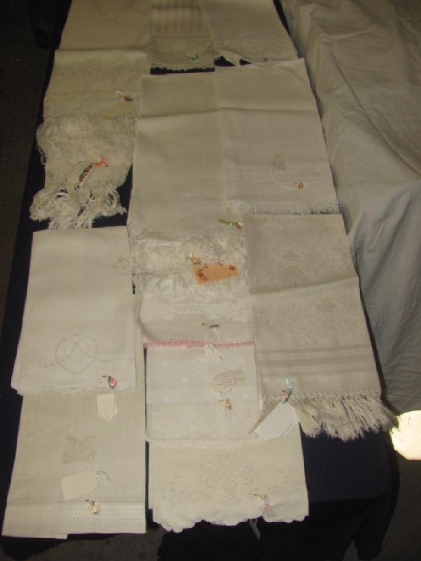 Misc. Damask Linen Towel Lot (1 of 5)