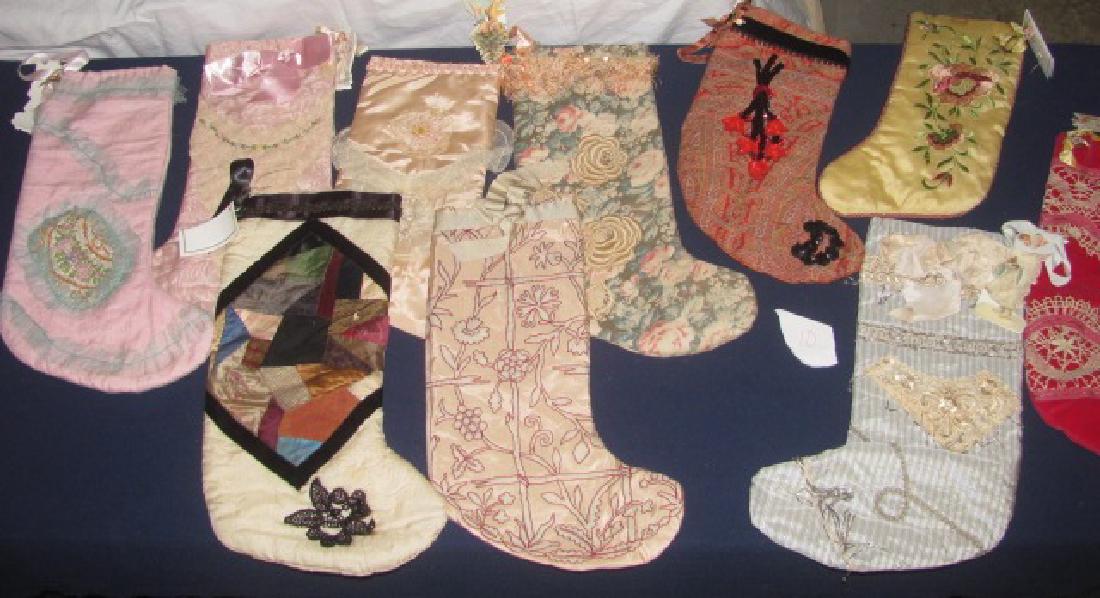 10 Christmas Stockings: Including Silk, Velvet, Lace, & Monogram