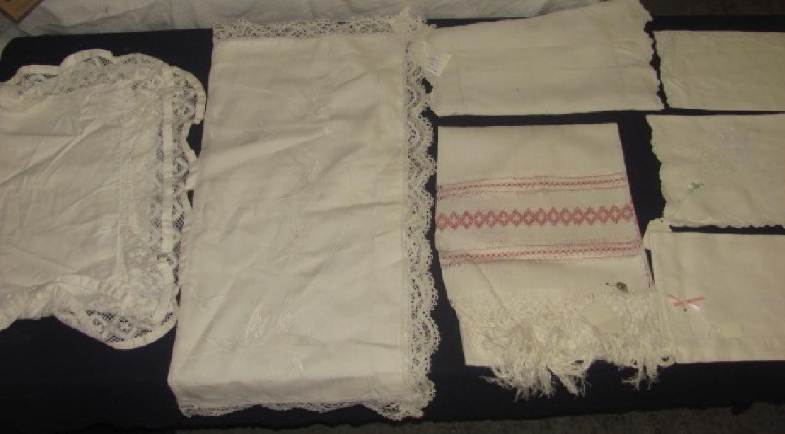 Damask Runners & Pillow Sham (1 of 9)