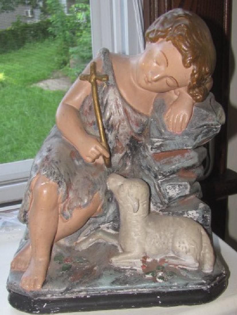 Plaster Figure: Plaster Figure