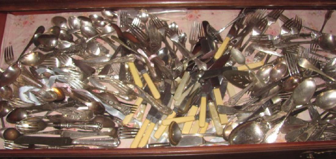 Silver Plate Flatware Lot (1 of 6)