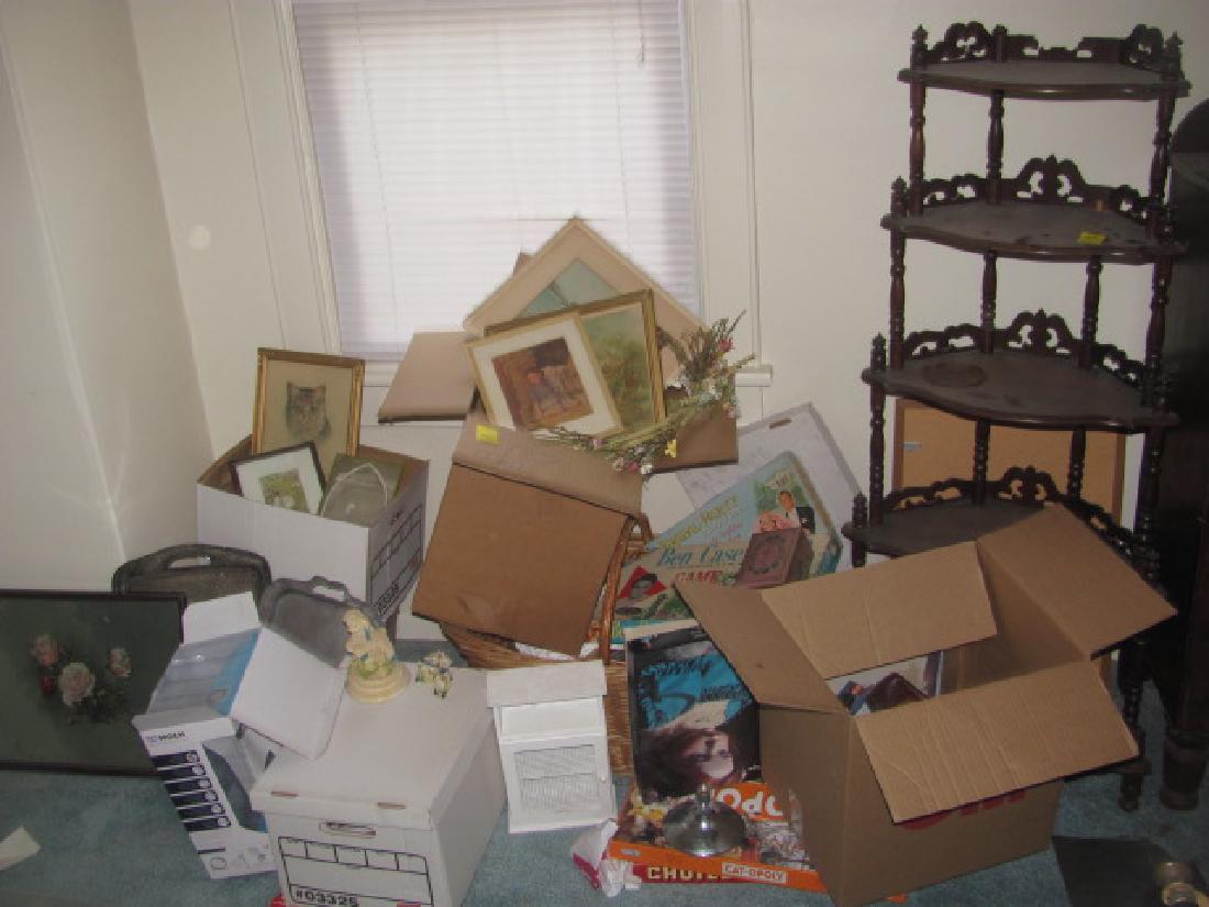 Contents along wall (1 of 4)