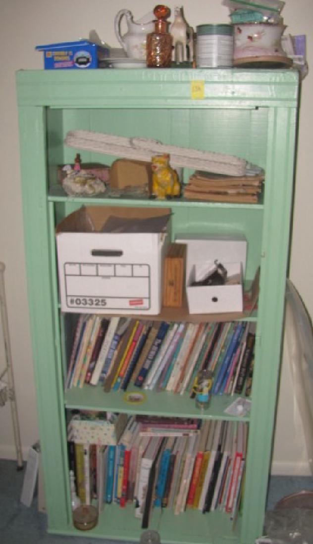 Green Cupboard & Contents (1 of 4)