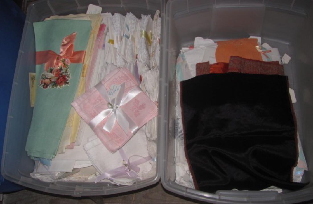 2 Tubs of Linens (1 of 2)