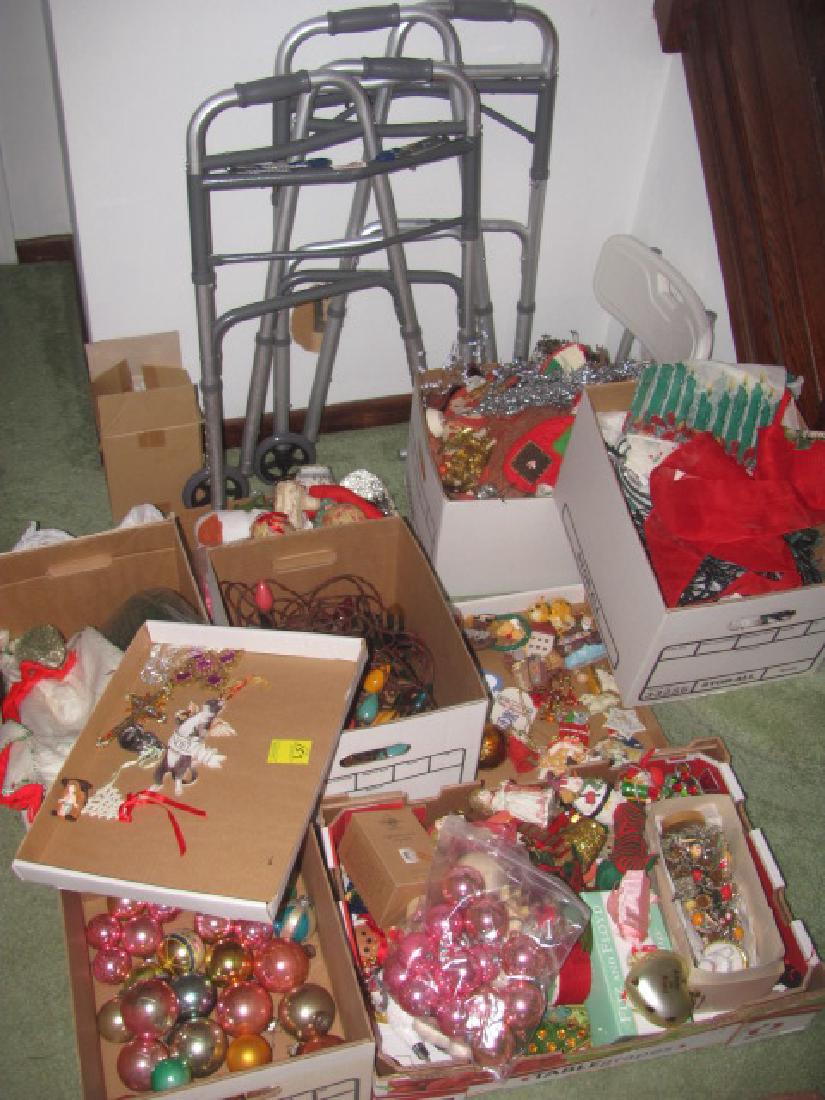 Christmas Ornaments: Misc. Christmas Ornaments and Walkers