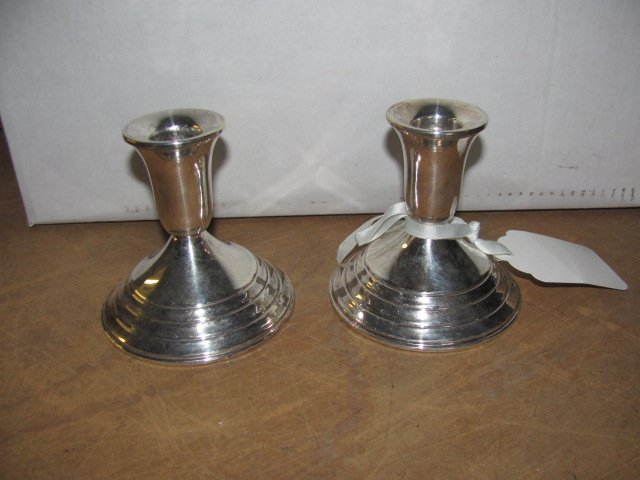 INTERNATIONAL STERLING CANDLE STICKS (1 of 3)