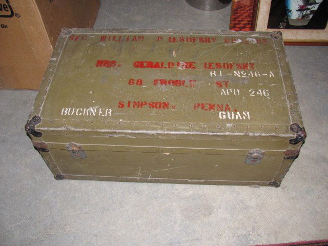 ARMY TRUNK (1 of 3)