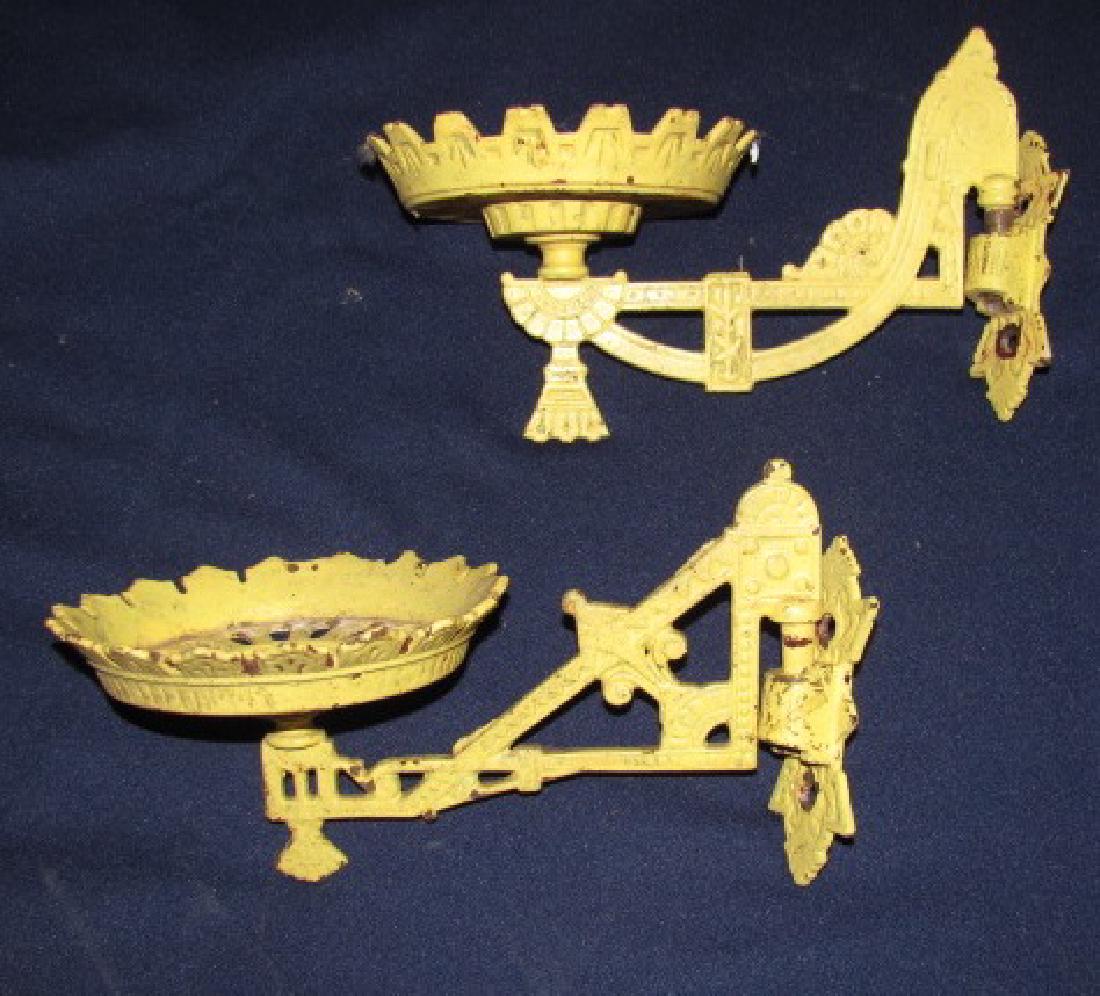 Cast Iron Oil Lamp Brackets: Getting the pair