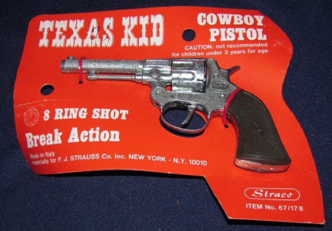 Straco Texas Kid Cap Gun: Made in Italy especially for FJ Strauss.