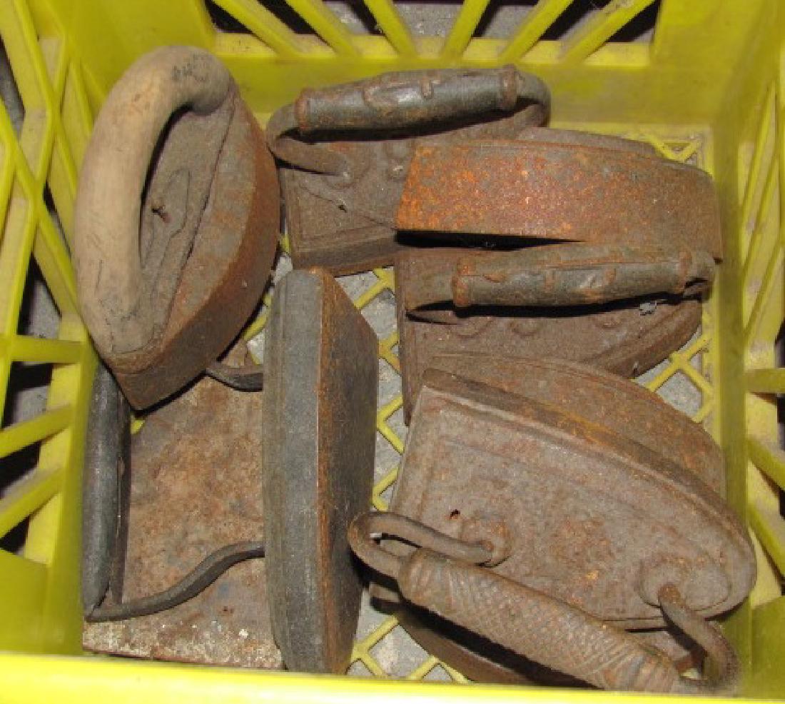 Lot of Sad Irons: Sad Irons