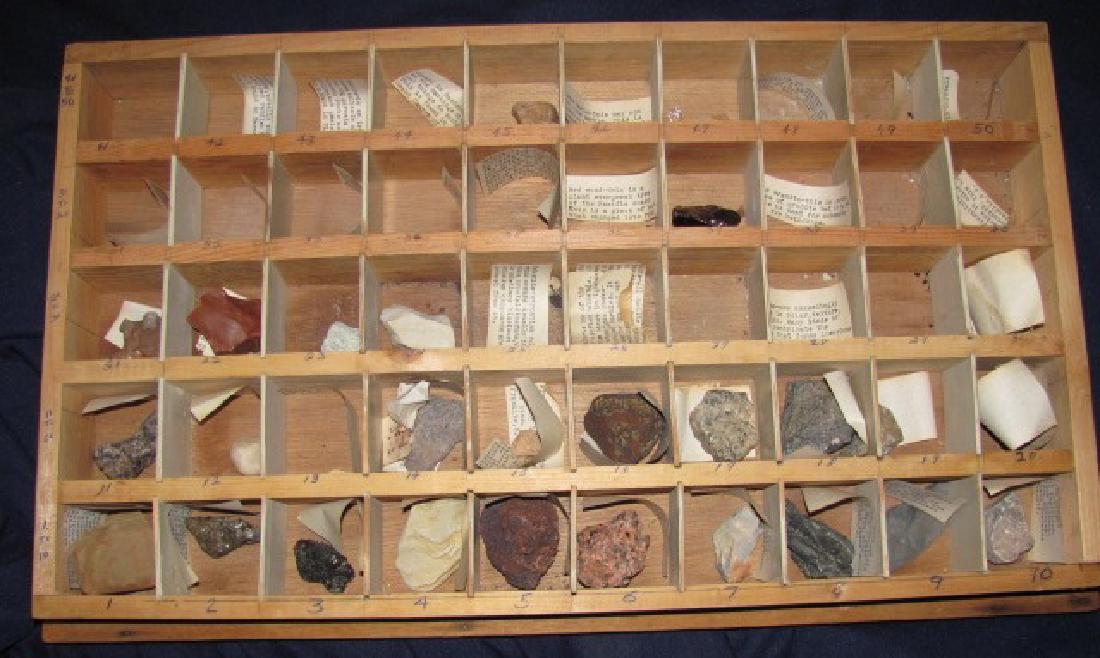 Case Filled with Minerals: All minerals pictured