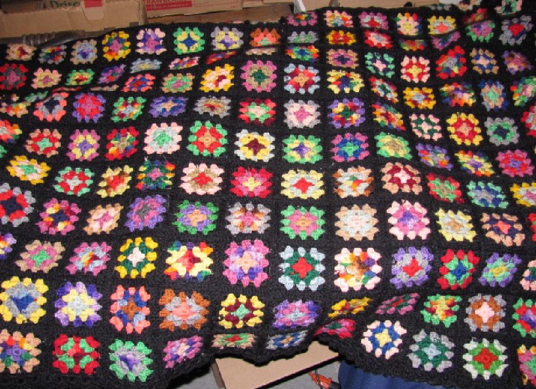 Heavy Crochet Blanket (1 of 1)