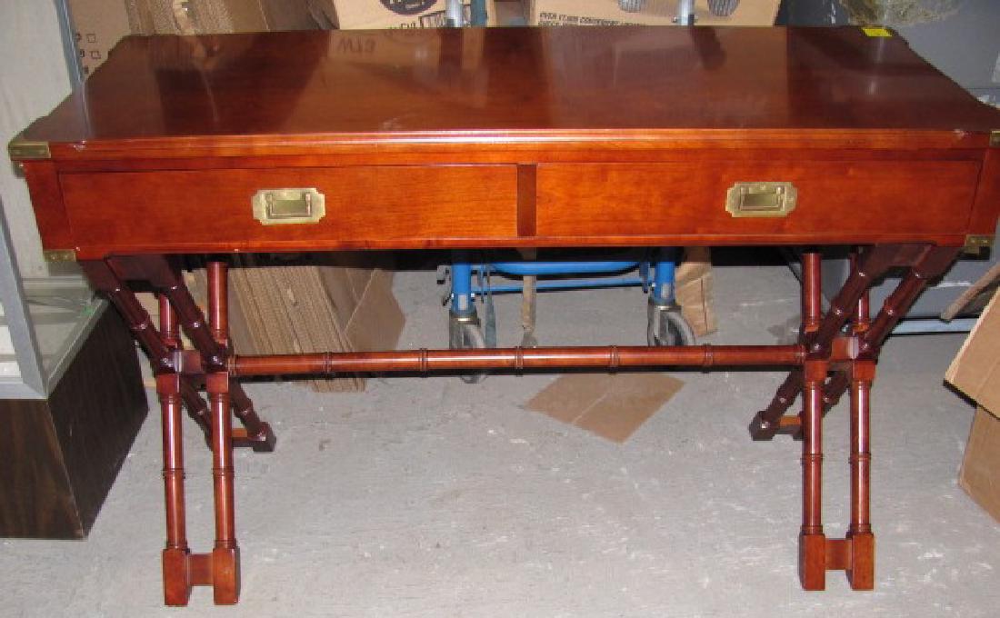 2 Drawr Bombay Company Library Table (1 of 1)