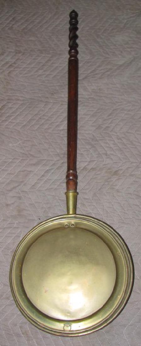 Brass Bed Warmer Pan (1 of 1)