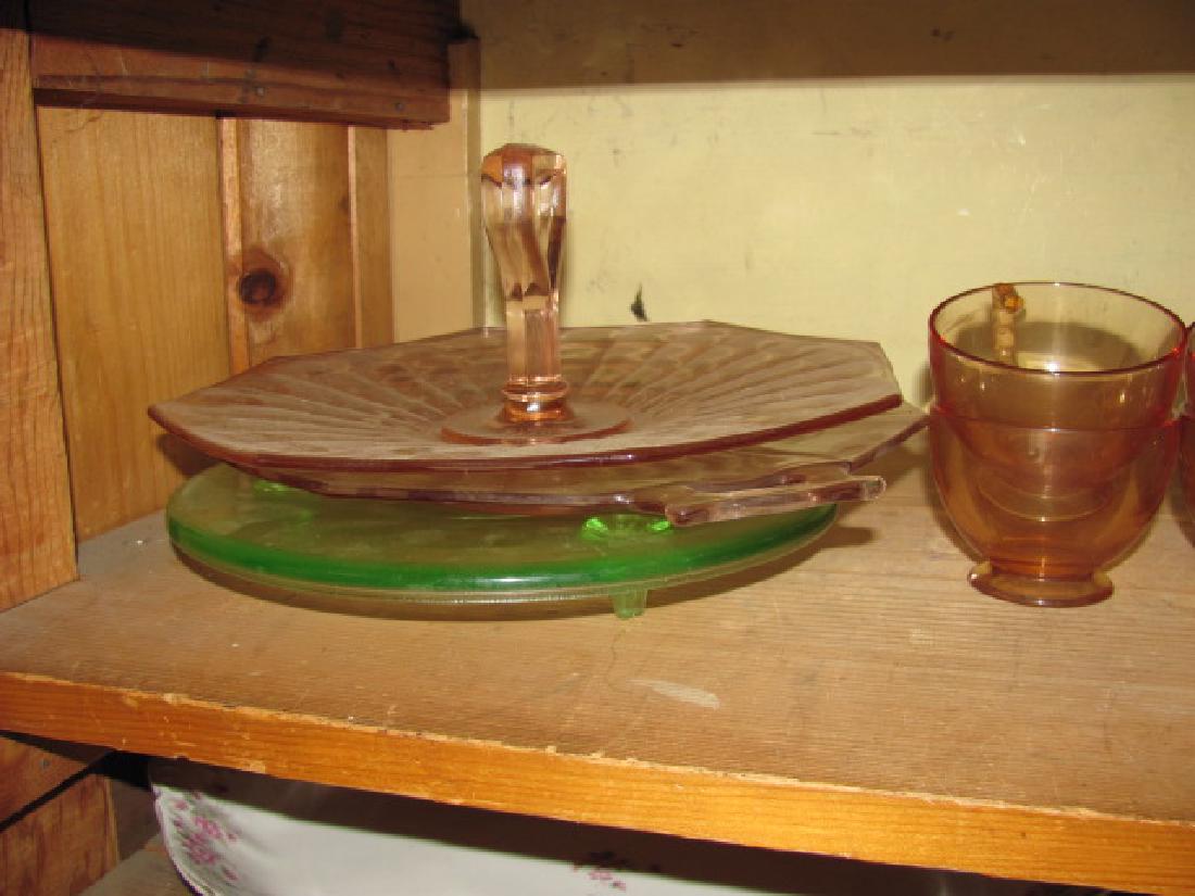 Depression Glass & China Lot (1 of 5)