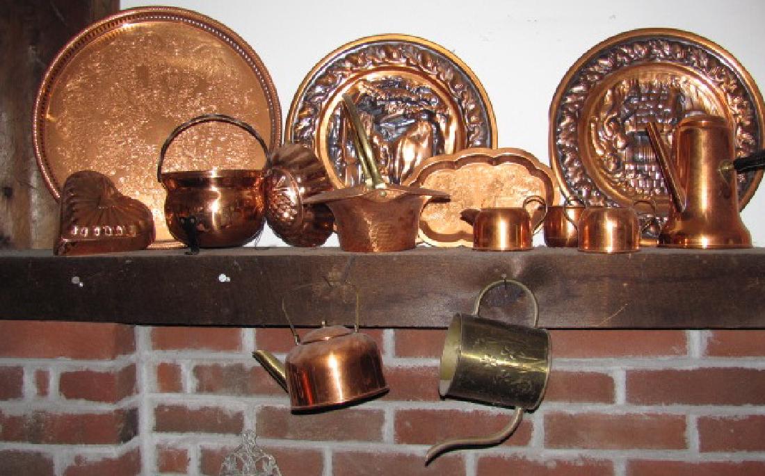 Copperware Lot (1 of 3)