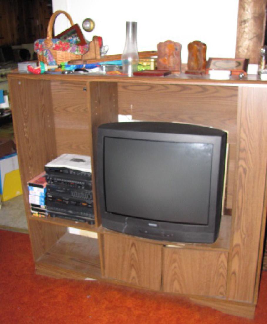 Entertainment Center & Contents (1 of 4)