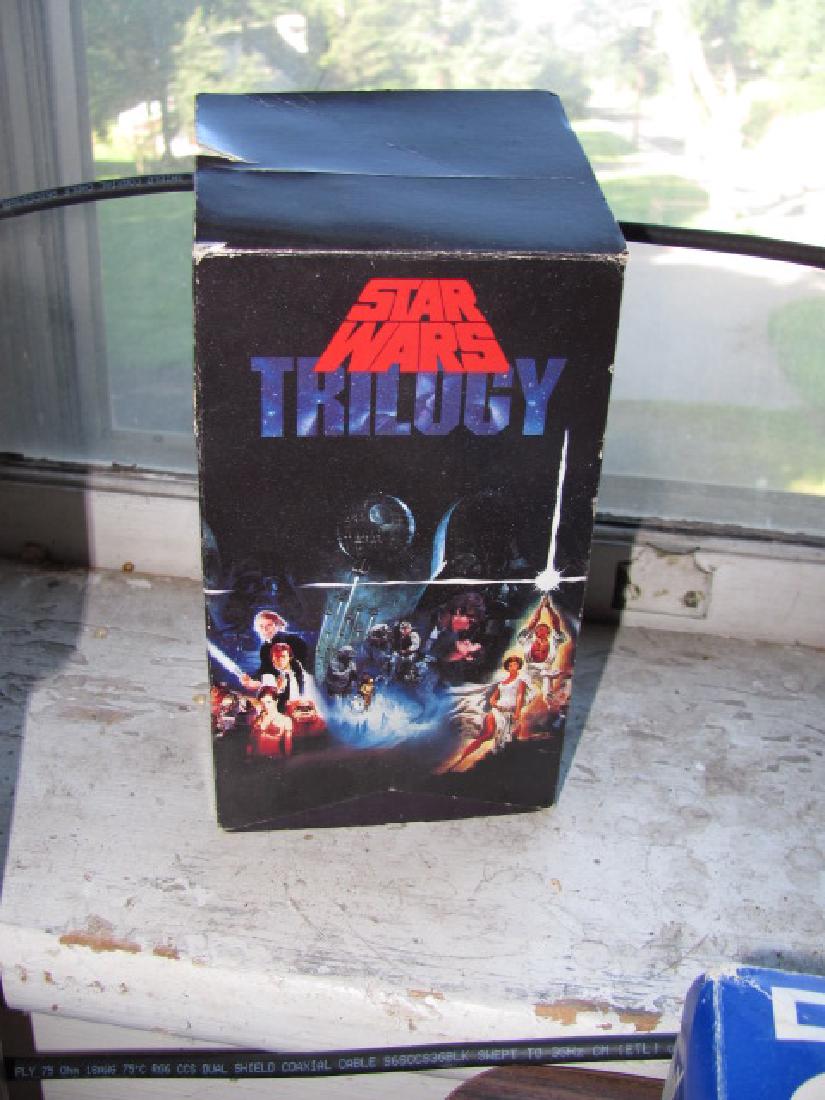 Star Wars Triology VHS Tapes Movies: They were opened