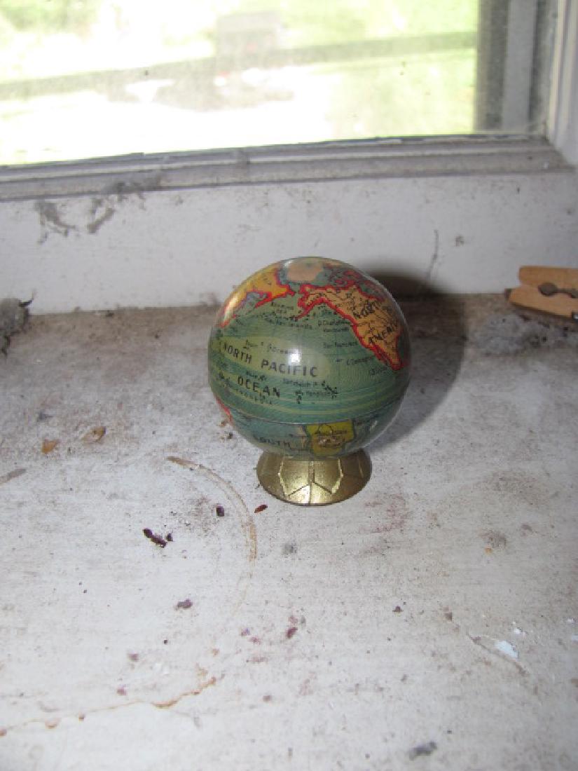 German Globe Tin Pencil Sharpener (1 of 4)