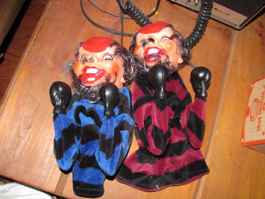 2 Boxing Puppets: 2 Puppets- Nice condition.