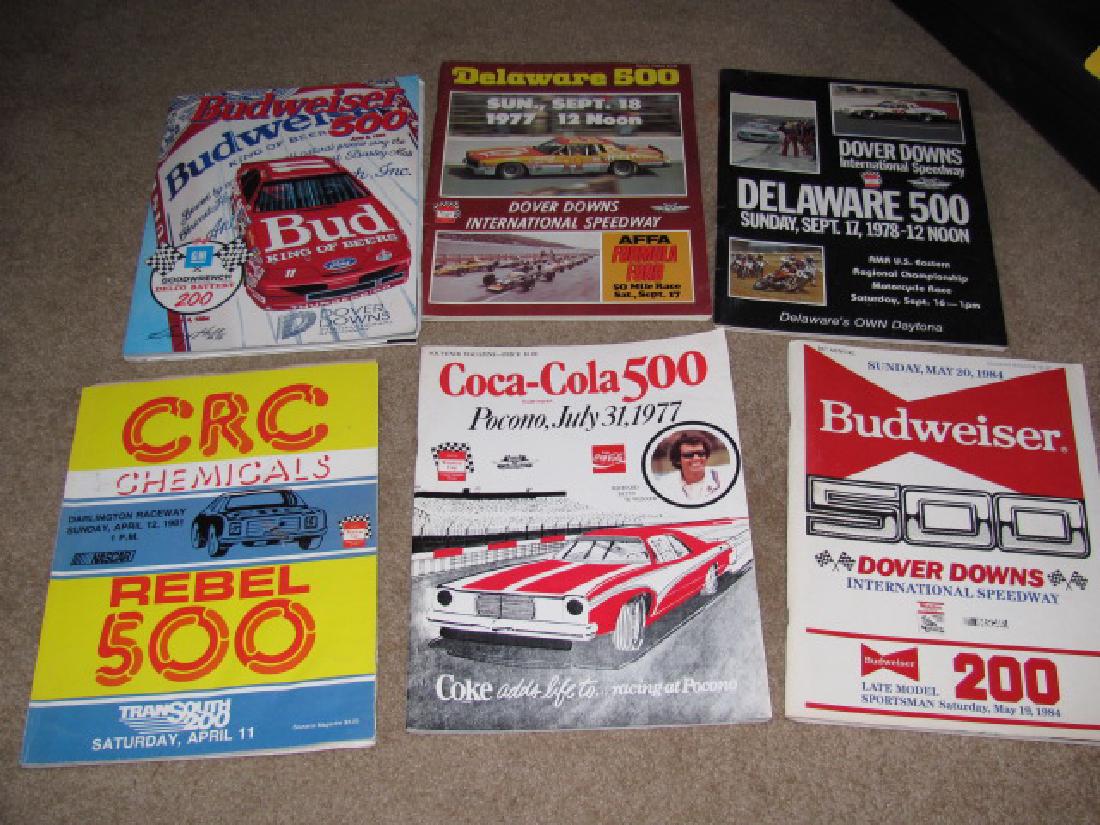 1970's & 80's Nascar Racing Programs (1 of 4)