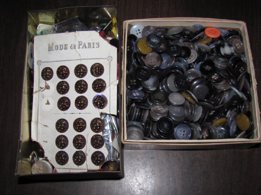 2 Boxes of Buttons (1 of 3)