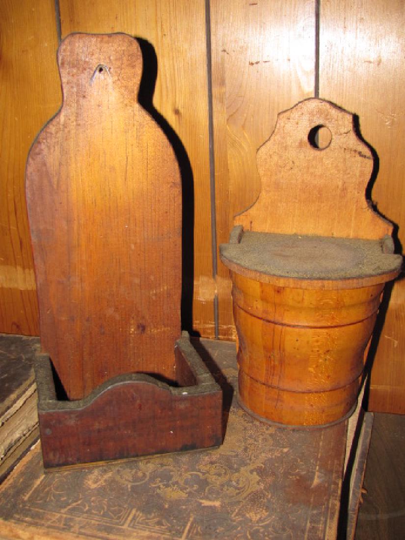 Salt Box: Getting both wooden pieces pictured.