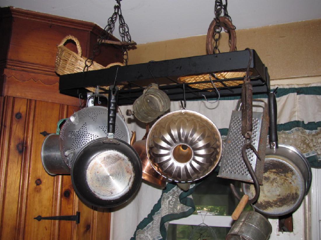 Pot Rack & Contents (1 of 4)