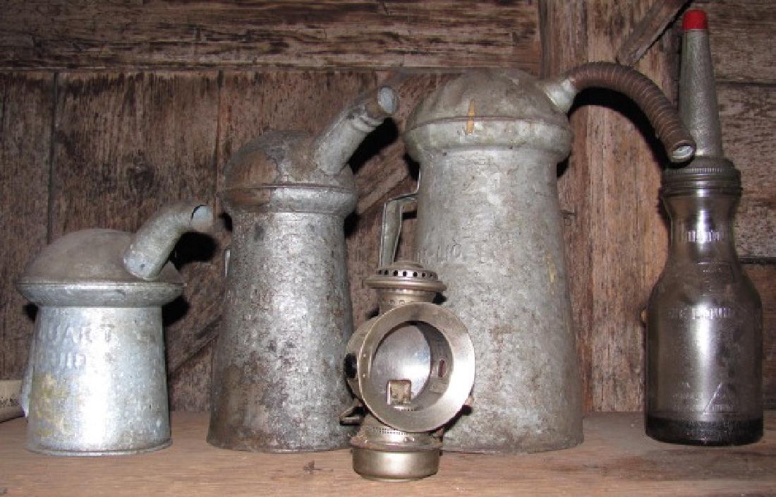 Oil Cans Bottle & Lantern (1 of 3)