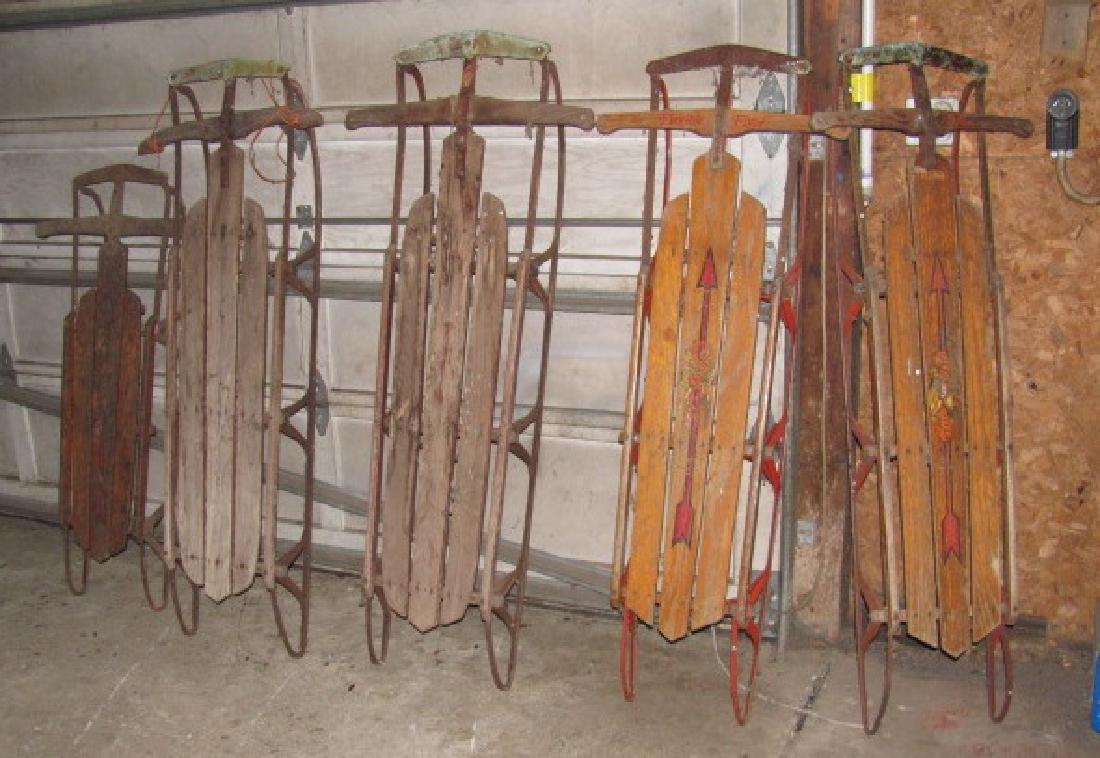 5 Flexible Flyer Sleds (1 of 4)