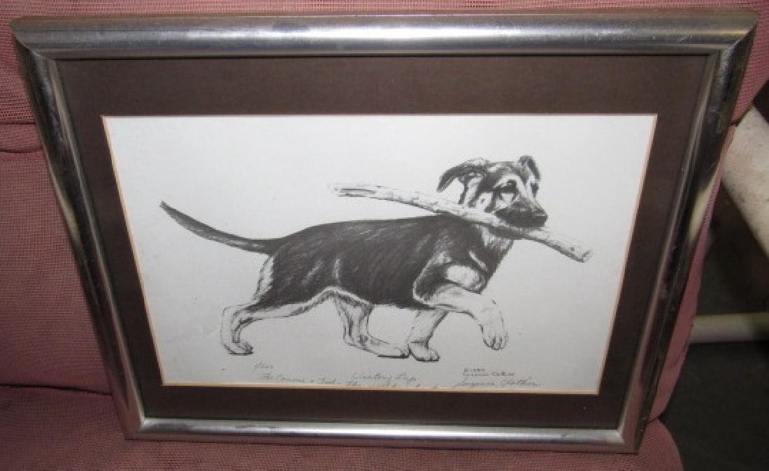 Suzanne Clothier Dog Print Signed (1 of 4)