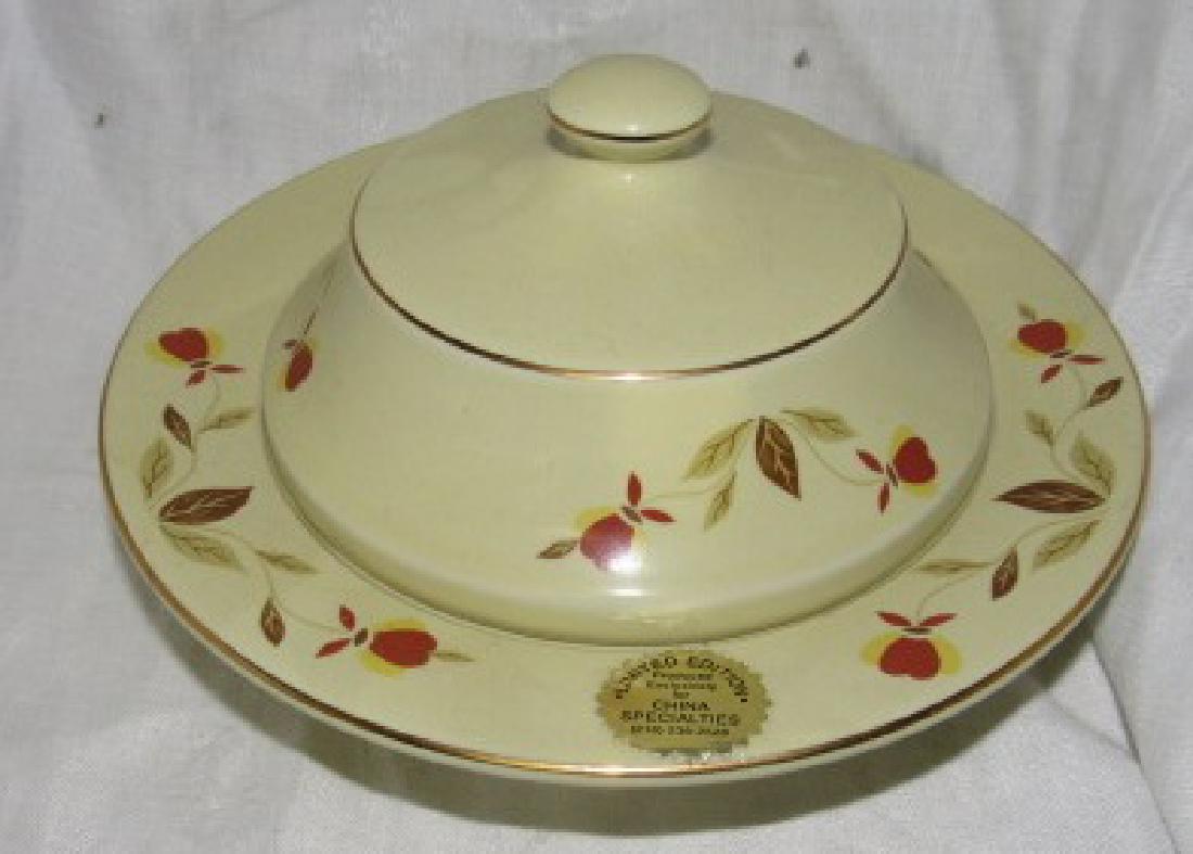 Hall Autumn Leaf 60th Anniversary Butter Dish (1 of 3)
