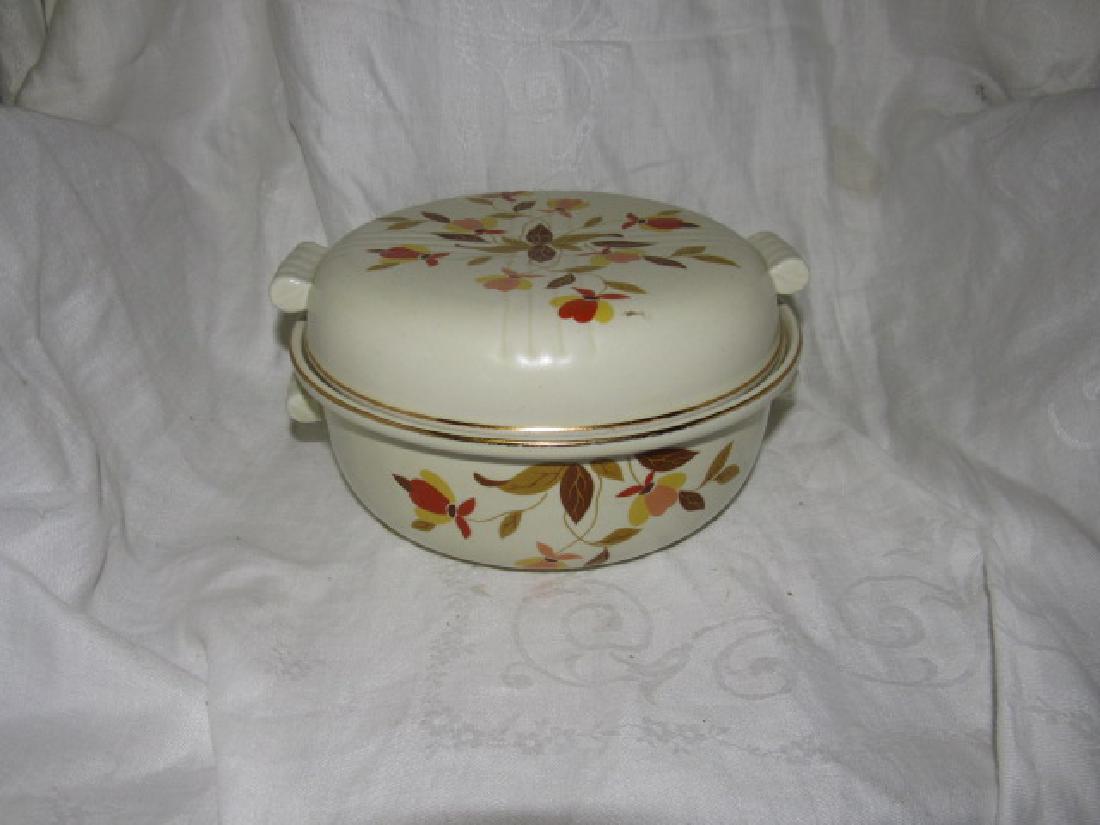 Hall's China Autumn Leaf Covered Casserole (1 of 3)