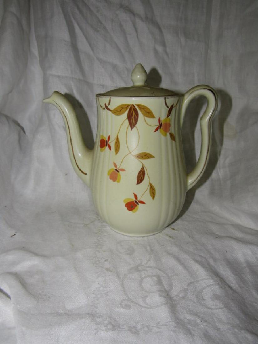 Hall's Superior China Autumn Leaf Teapot (1 of 3)