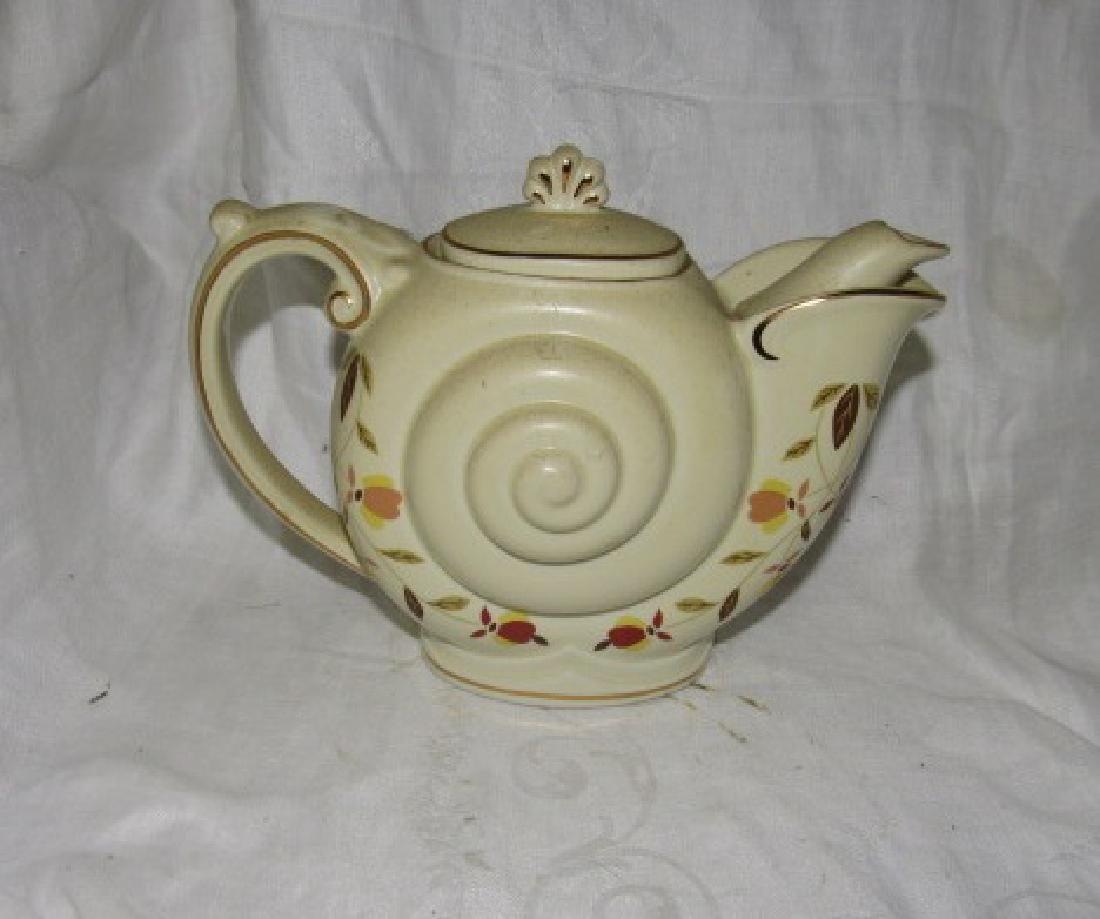 1996 Hall China Autumn Leaf Club Teapot: Approx. 7" tall