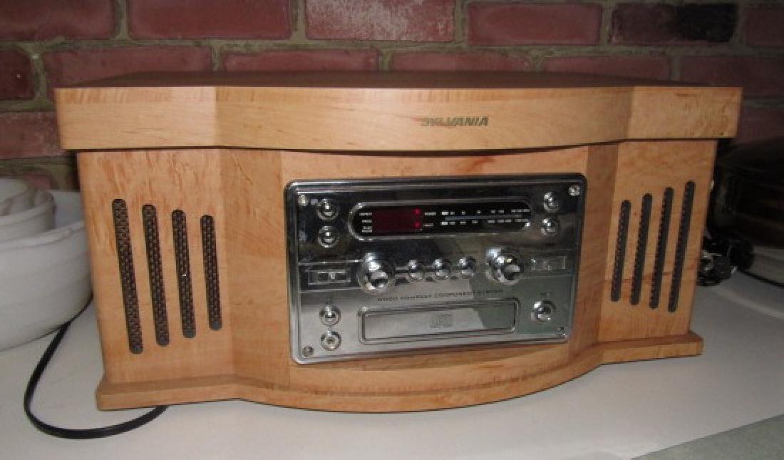 Sylvania Wood Compact Component System (1 of 3)