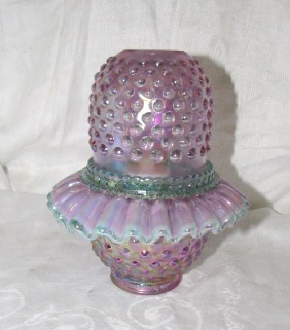 Shelly Fenton Signed Glass Fairy Lamp (1 of 4)