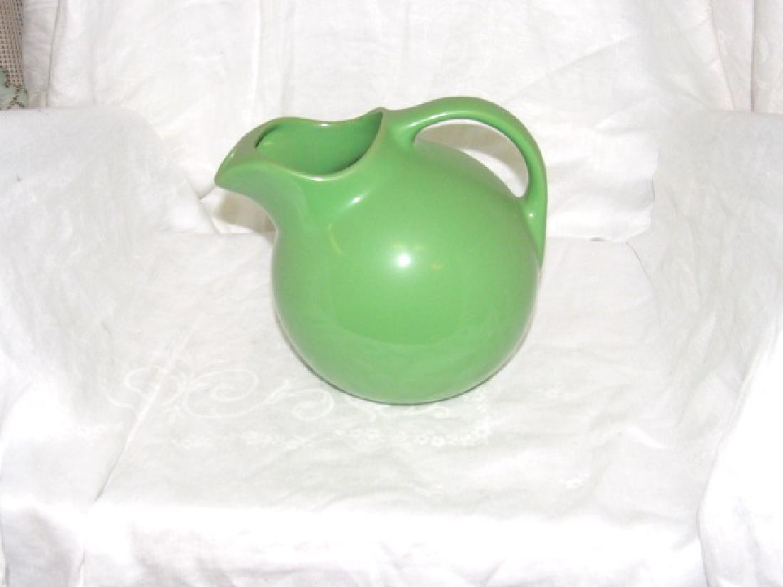 Hall China Green Water Pitcher (1 of 3)