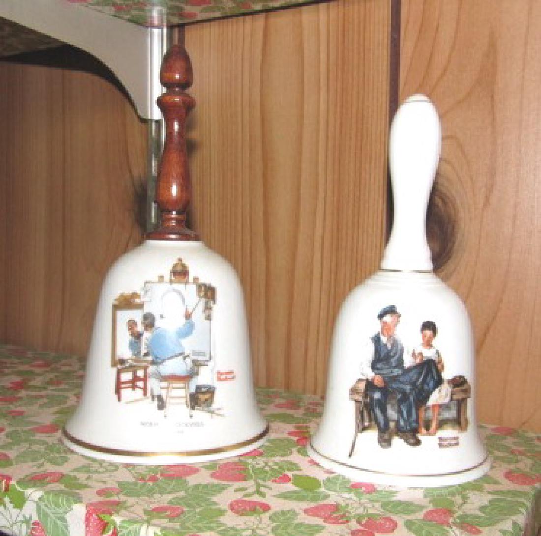 Norman Rockwell Bells (1) Danbury Mint: One is Norman Rockwell Museum